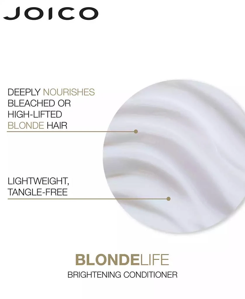 JOICO Blonde Life Brightening Conditioner, 33.8 oz. 4