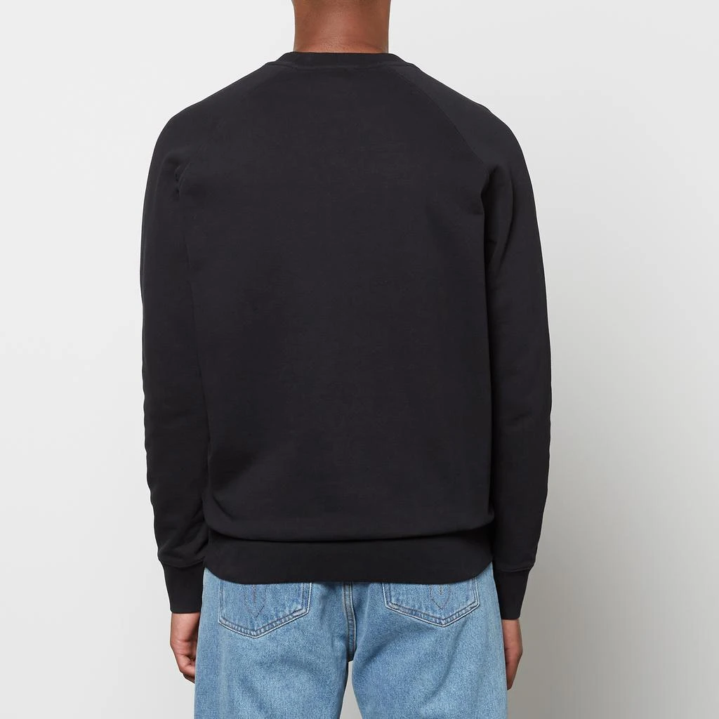 Maison Kitsune Unisex Chillax Fox Patch Classic Sweatshirt - Black 2