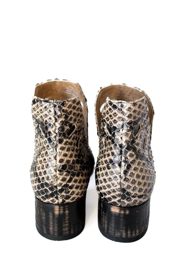 Sbicca Women's Reedy Cut Out Ankle Snakeskin Boot 3