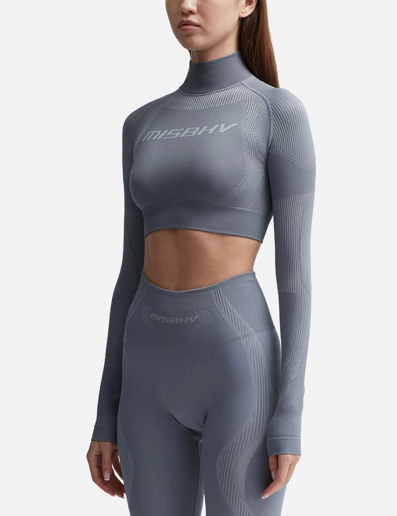 Misbhv Sport Cropped Long Sleeve Top 2