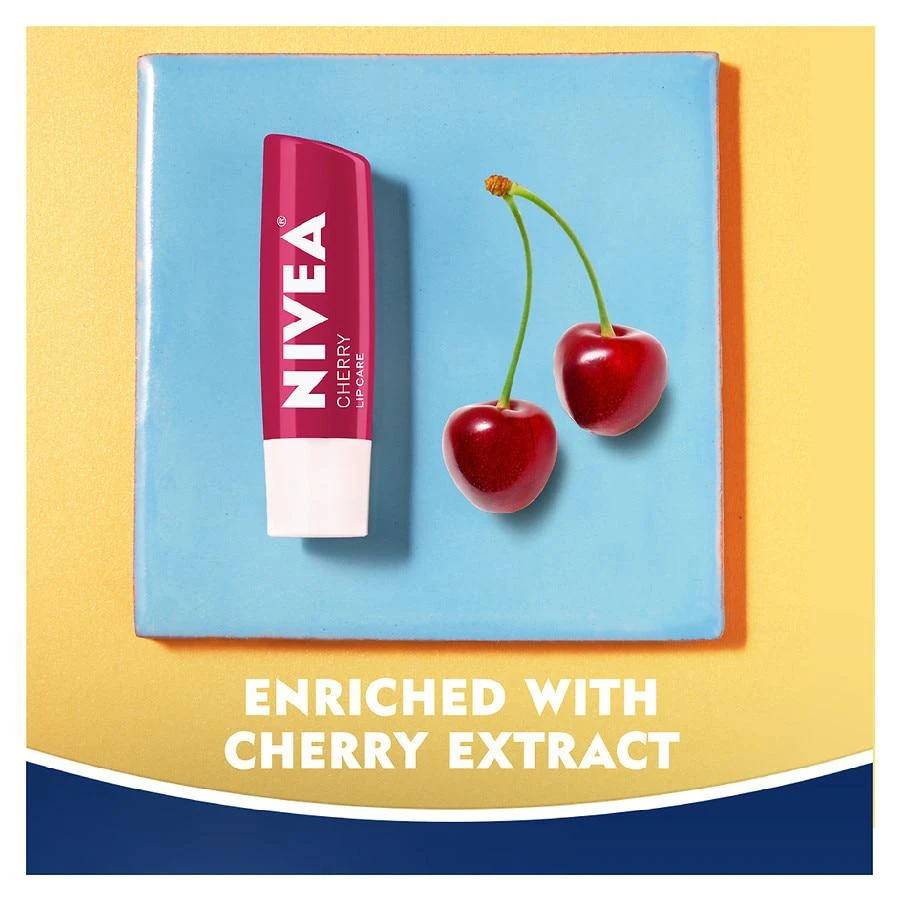 Nivea Tinted Lip Care Cherry 4