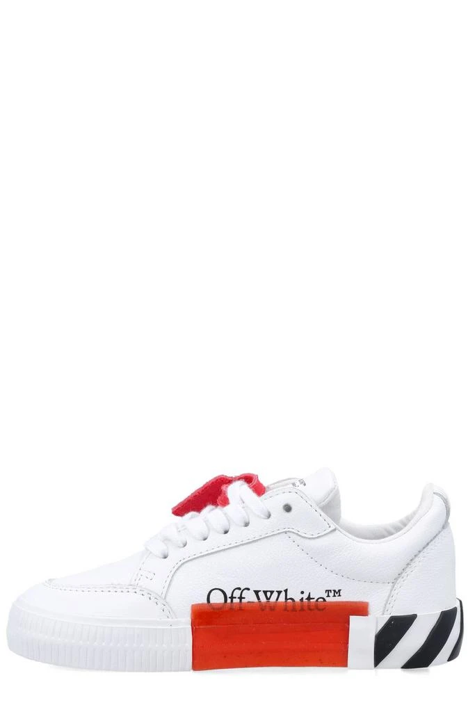 Off-White Off-White Kids Vulcanized Leather Low-Top Sneakers 2
