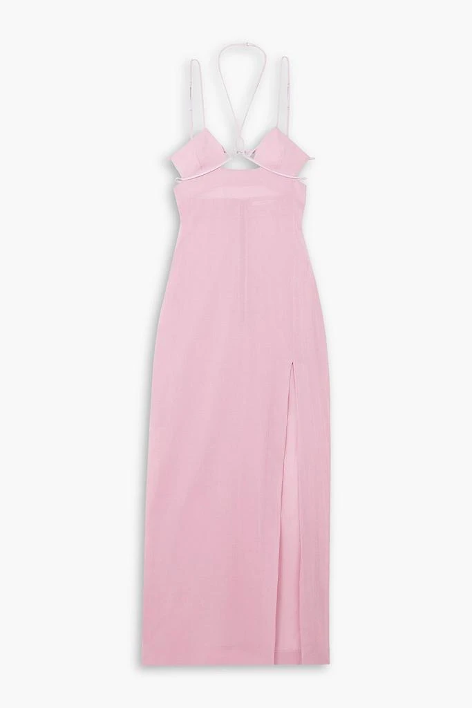 NENSI DOJAKA Cutout cotton-voile maxi dress 1