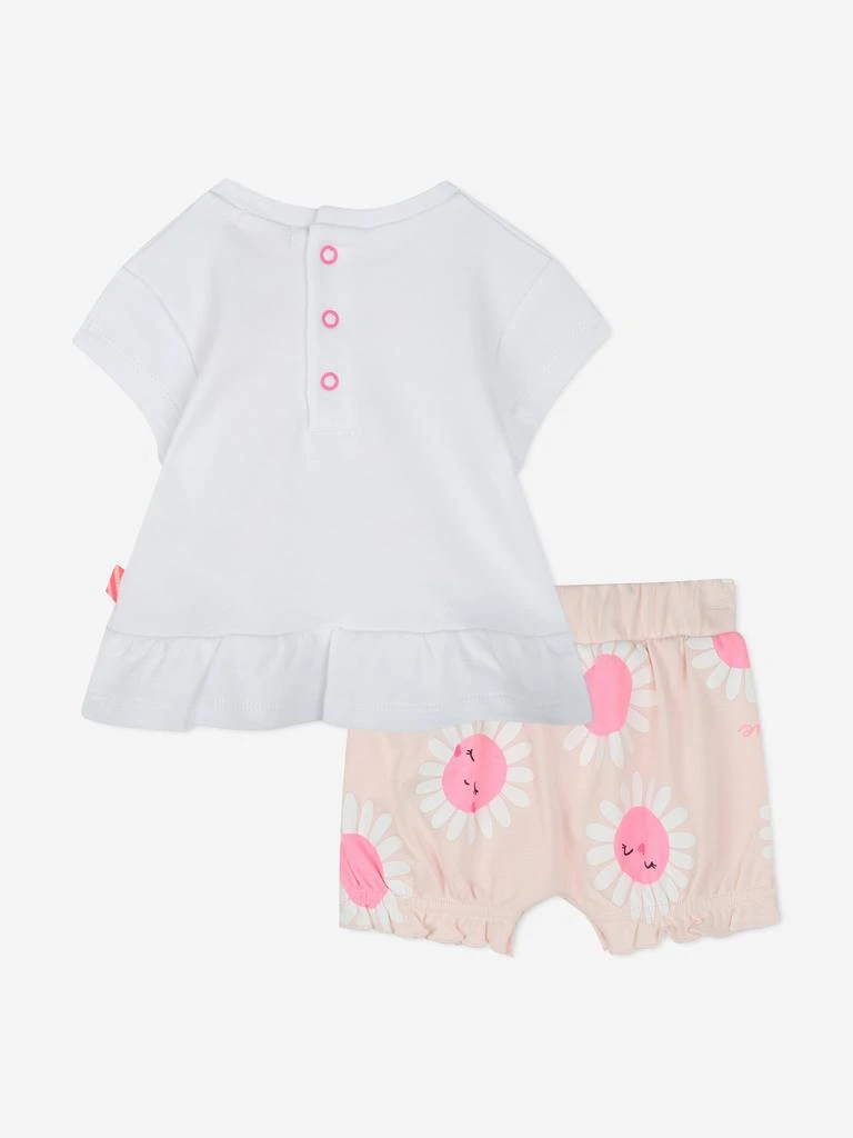 Billieblush Baby Girls Daisy Short Set in Pink 2