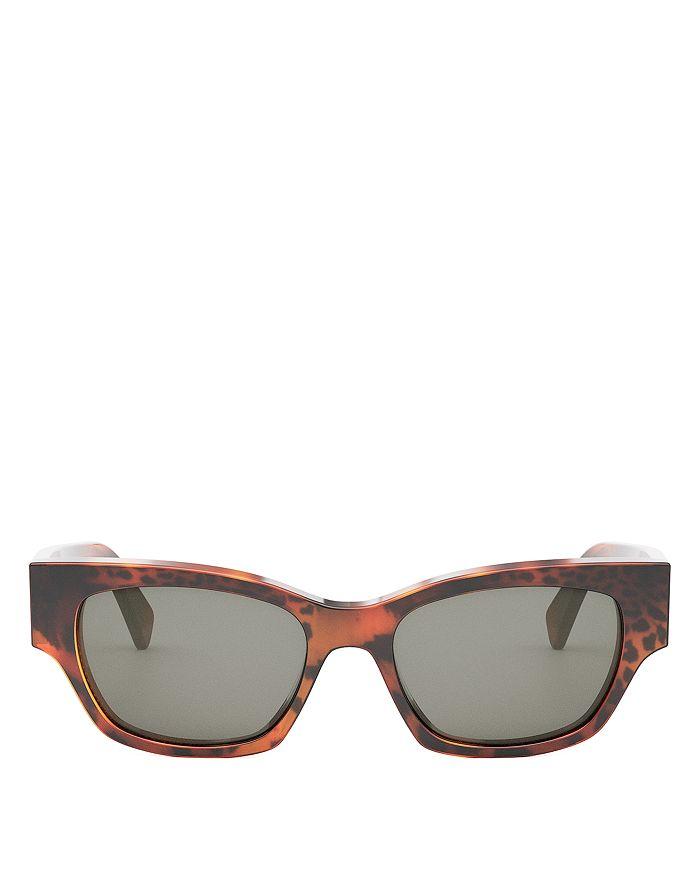 CELINE Monochroms Cat Eye Sunglasses, 54mm