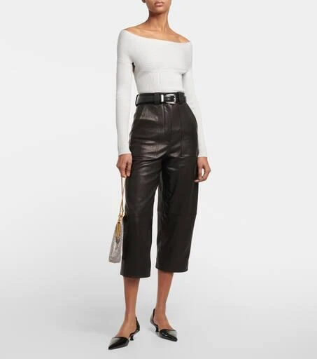 Khaite Salma off-shoulder top 2