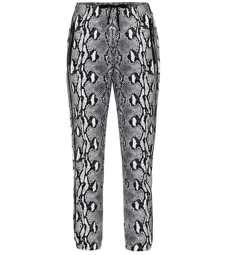 Adam Selman Sport Snake-print leggings