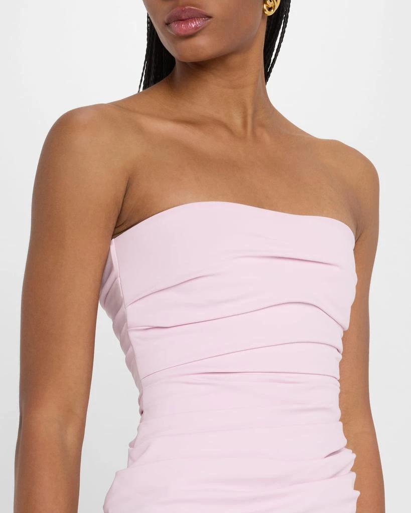 Maticevski Intoxicate Strapless Ruched Maxi Gown 5