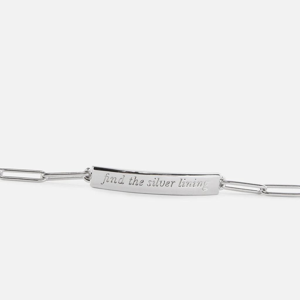 Kate Spade Kate Spade New York Silver Lining Silver-Tone Bracelet 3