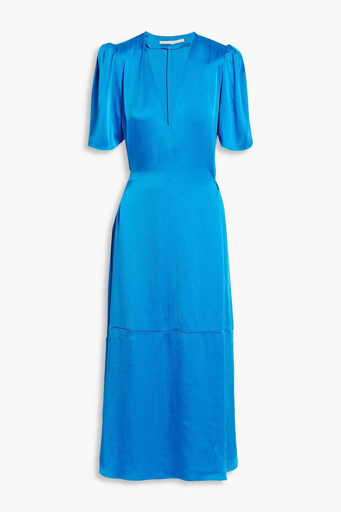 Stella McCartney Belted satin midi dress