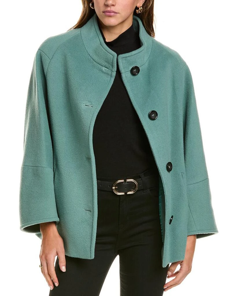 Cinzia Rocca Icons Short Wool-Blend Coat 1