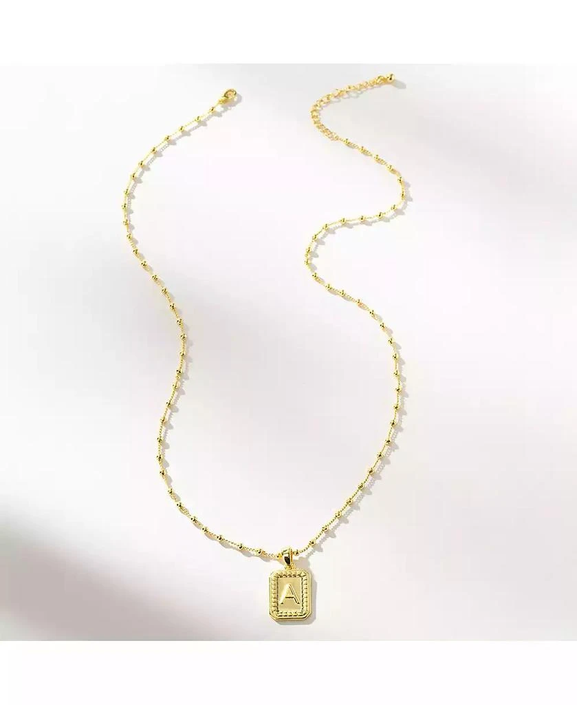Uncommon James 14k Gold-Plated Sur Initial Necklace 2