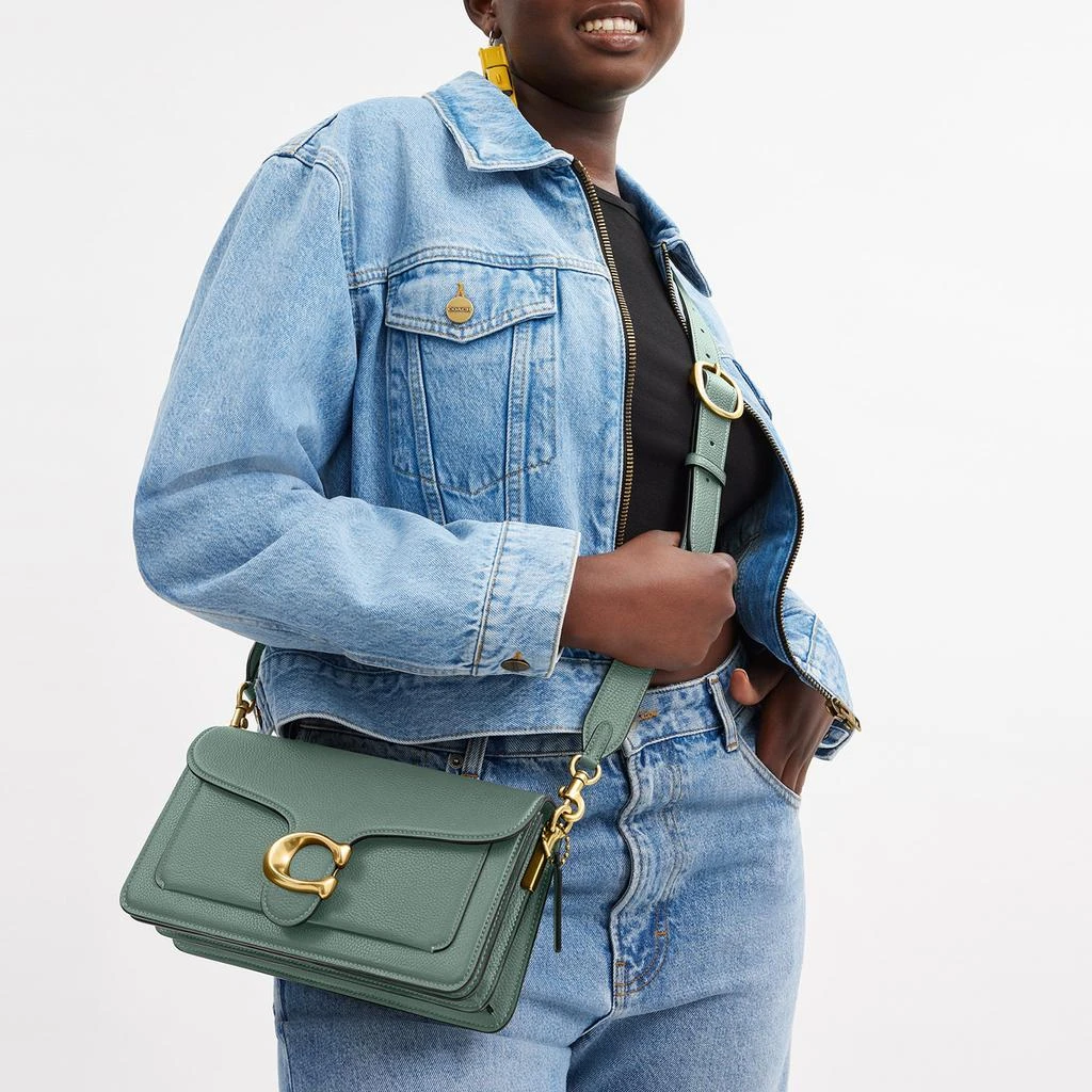 Coach Pebble Tabby 26 Leather Shoulder Bag 3