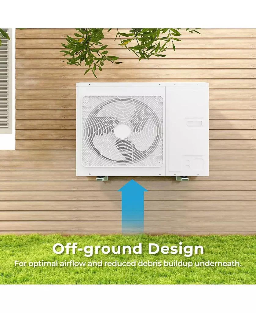 GOUUN Mini Split Wall Mounting Bracket for 6000-12000 BTU Universal Ductless AC 7