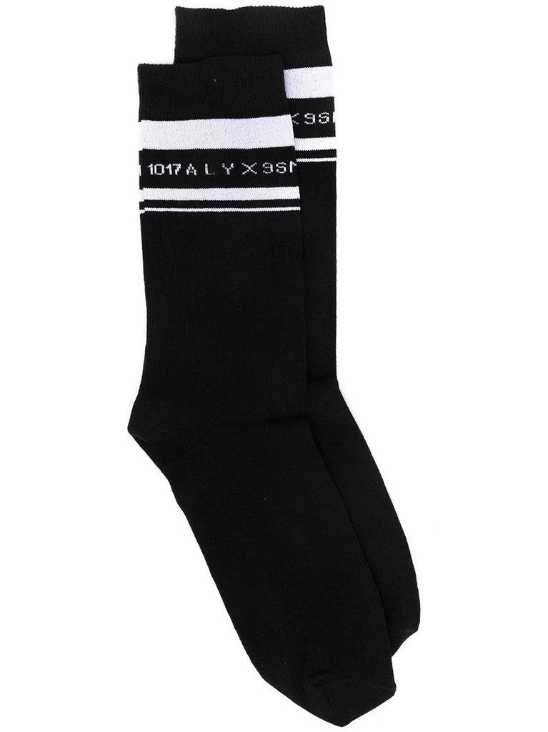 NA Black logo socks 1