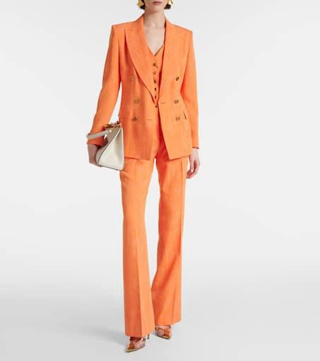 ETRO High-rise straight pants 2