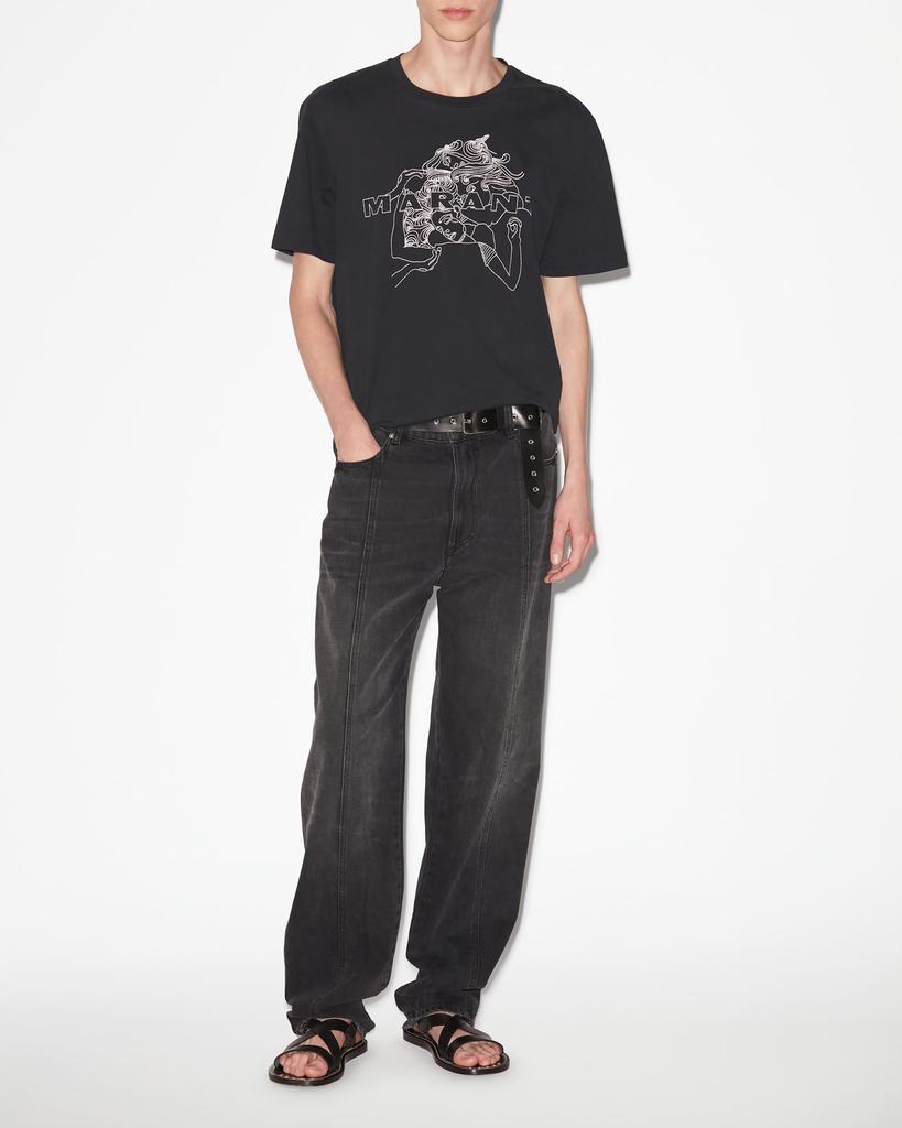 Isabel Marant ISABEL MARANT, HONORE T-SHIRT - Men - Black - M