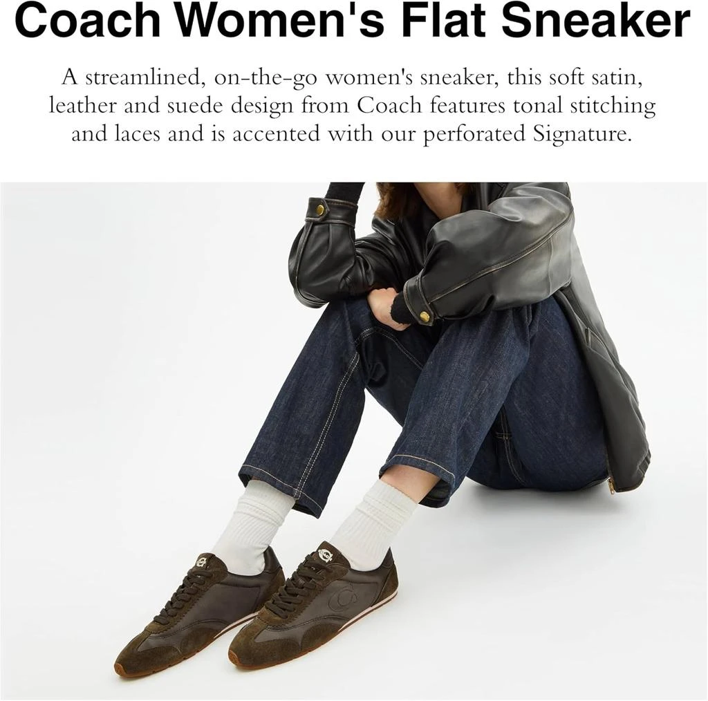 Coach Coach Womens Flat Sneaker 2