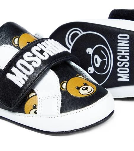 Moschino Baby leather sneakers 4