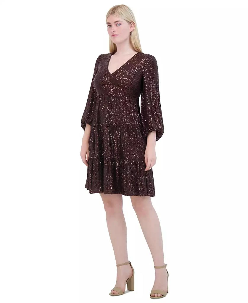 Shop Sequinned Tiered Fit & Flare Dress on Sale at BeyondStyle  Get 61%  Off Sequinned Tiered Fit & Flare Dress with Limited-Time Flash Deals,  Exclusive Discounts, and Special Offers. Enjoy Unbeatable