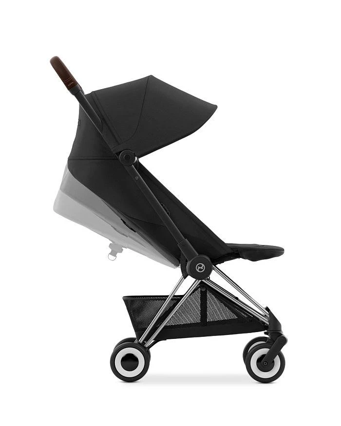 Cybex COYA Compact Lightweight Travel Ready Stroller in Chrome 4
