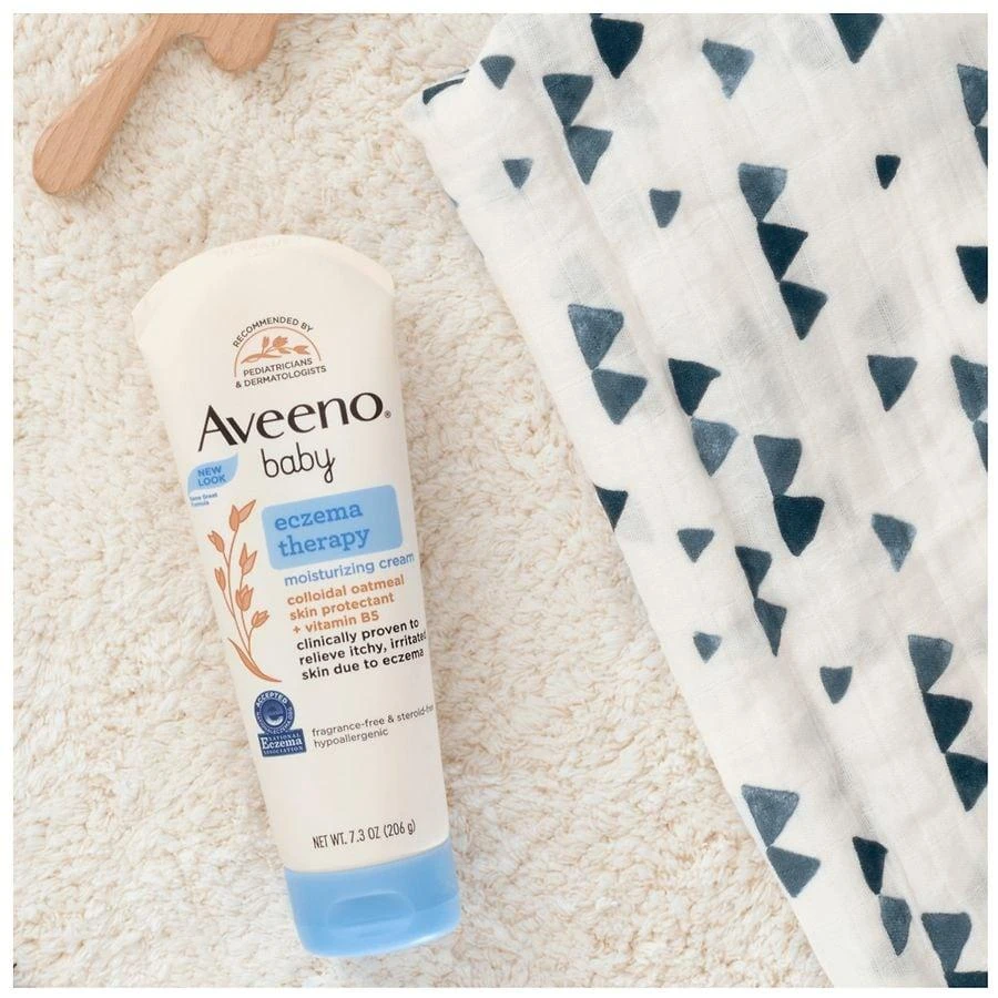 Aveeno Baby Eczema Therapy Moisturizing Cream Fragrance-Free 3