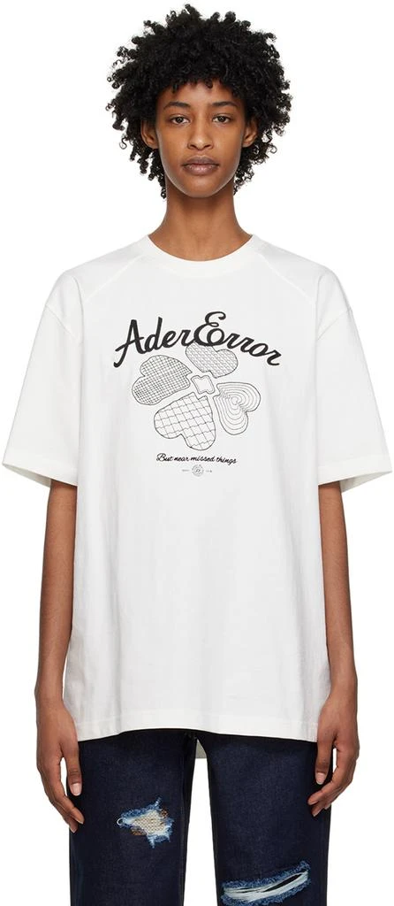 ADER error White Tever T-Shirt 1