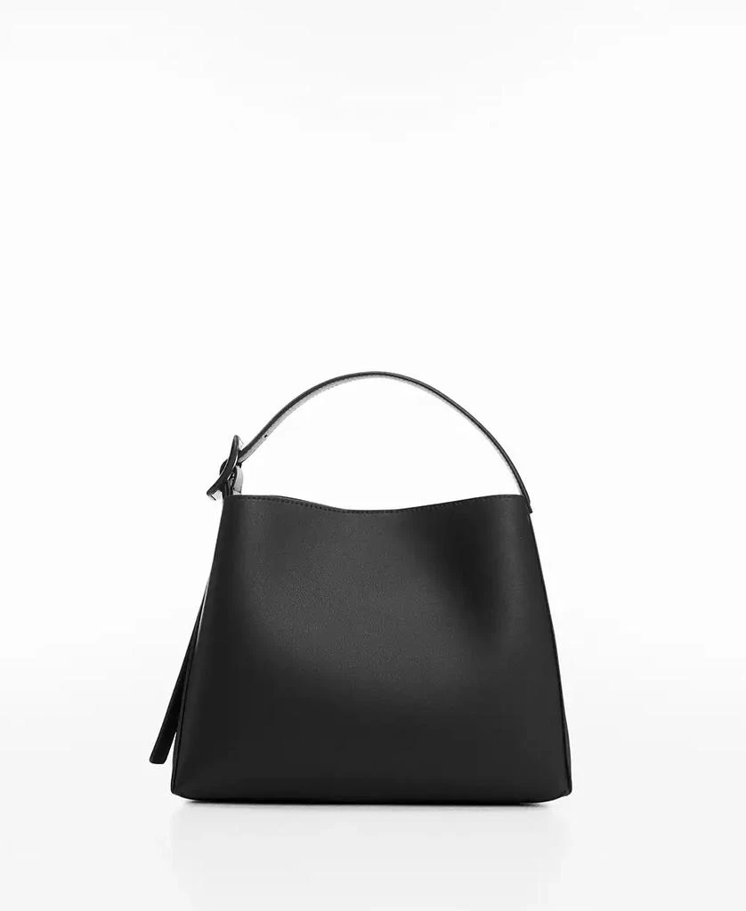 Mango Women's Mini Shopper Buckle Bag 1