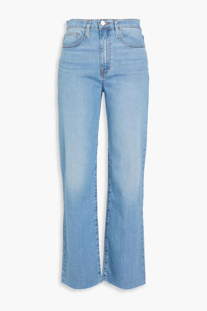 FRAME Le Jane Ankle high-rise straight-leg jeans