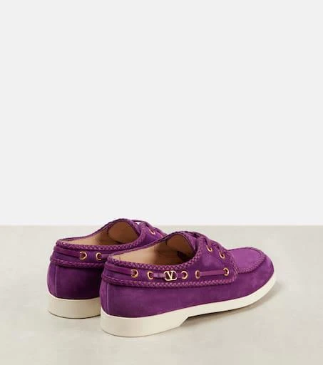 Valentino Palm Avenue suede boat shoes 2