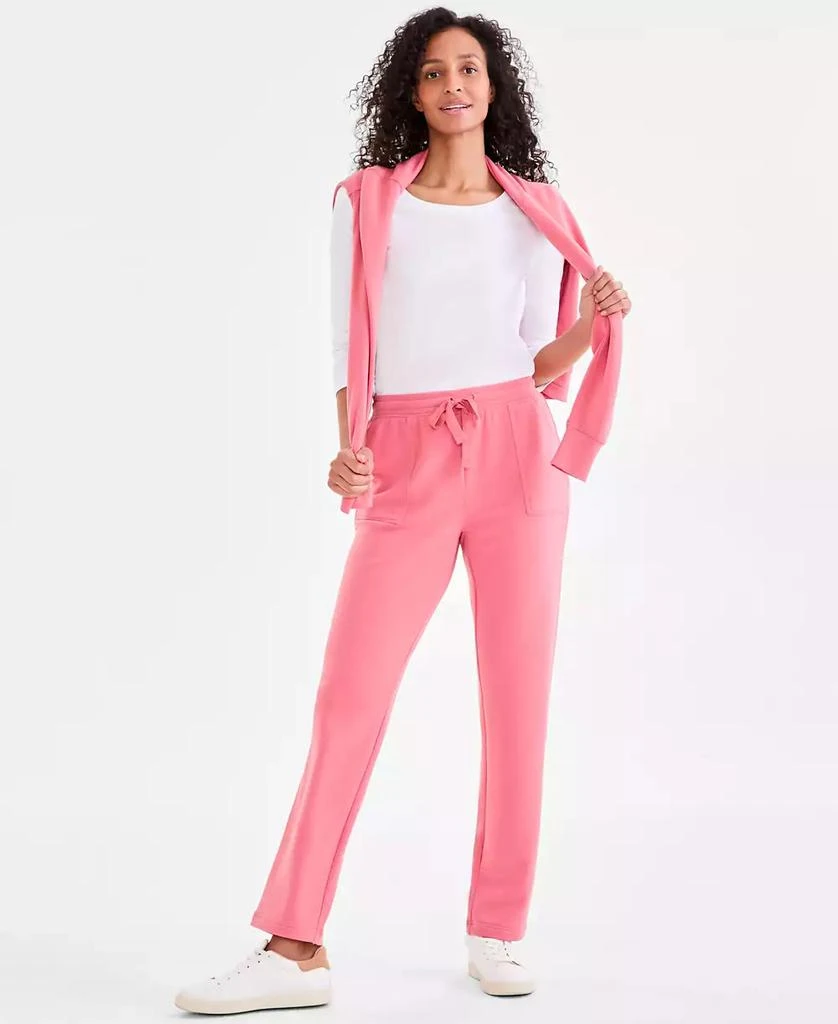 Style & Co Women's Cozy Fleece Pants, Created for Macy's 1