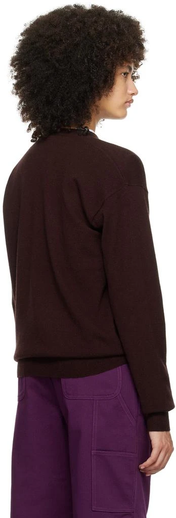 6397 Burgundy Slouchy Sweater 3