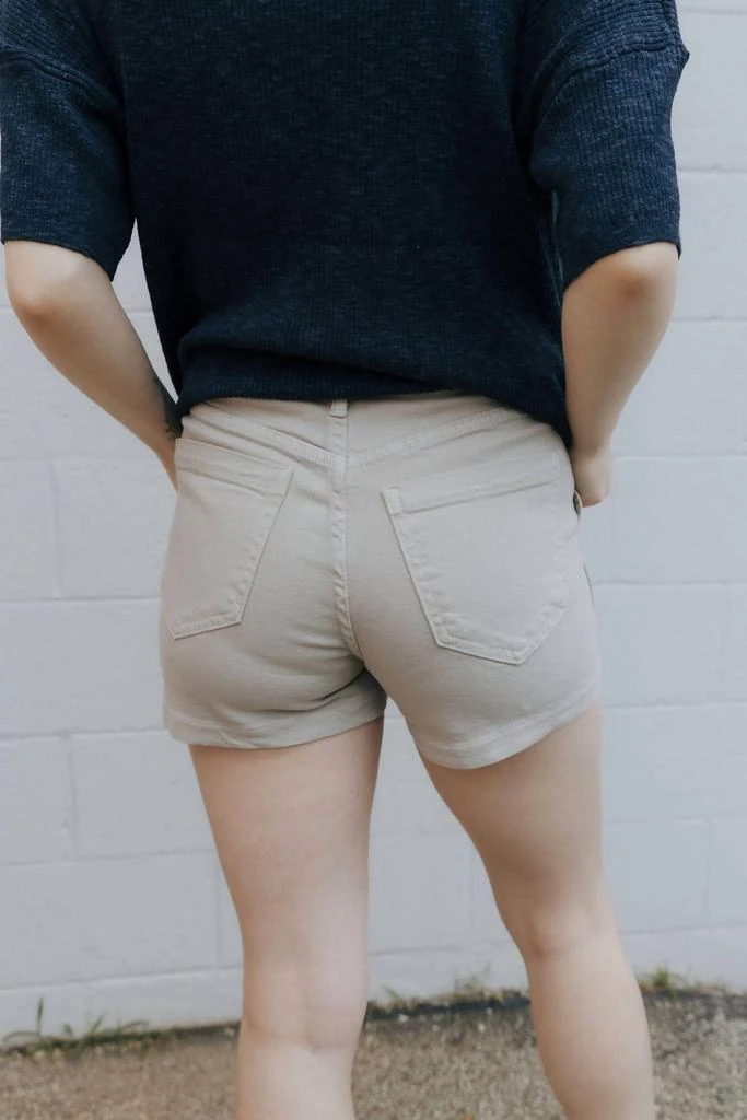 JUST BLACK DENIM Just Black Denim - High Rise Utility Cargo Short 3