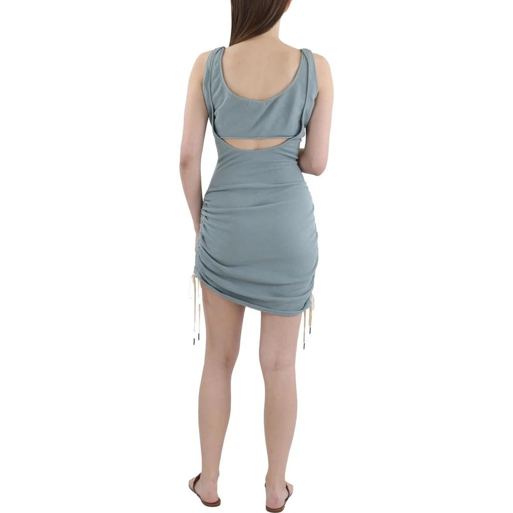 n:philanthropy Womens Open Back Terry Cloth Mini Dress 2