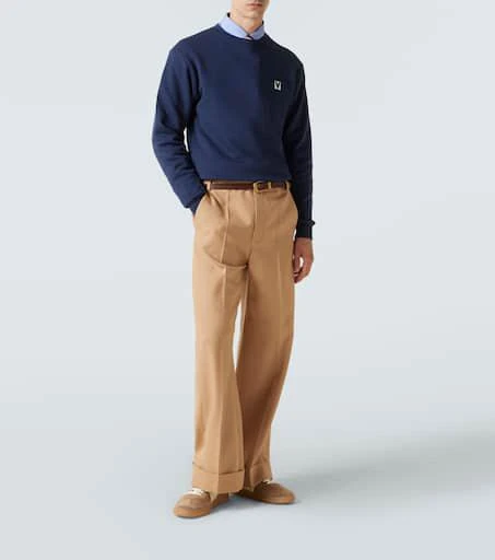 Valentino VLogo cotton jersey sweatshirt 2