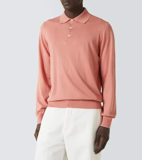 Brunello Cucinelli Cotton polo sweater 3