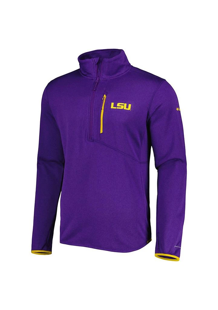 Columbia NCAA LSU Tigers Park View Omni-Wick Half-Zip Top 2