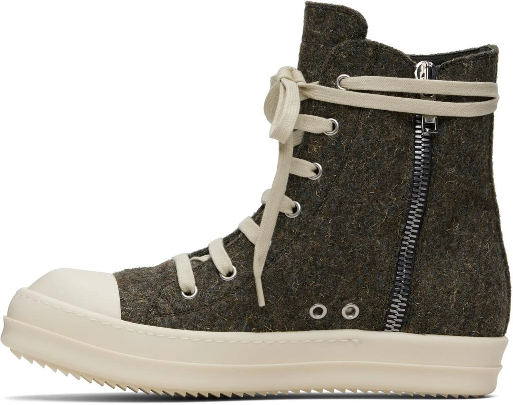 Rick Owens Khaki Concordians Sneakers 3