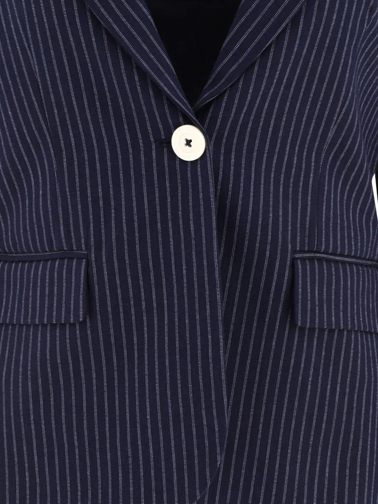 INES DE LA FRESSANGE Ines De La Fressange Pinstripe Blazer Jacket 3