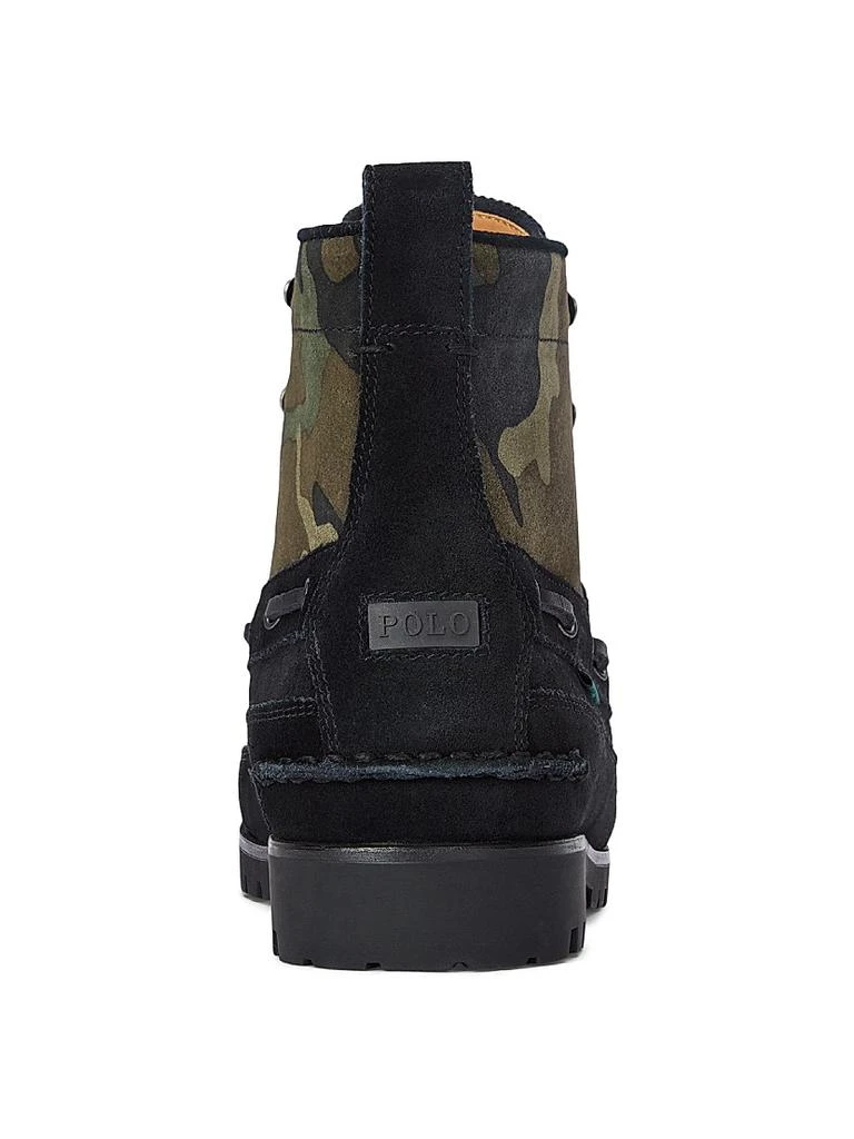 Ralph Lauren Ranger Camouflage Suede Boots 3