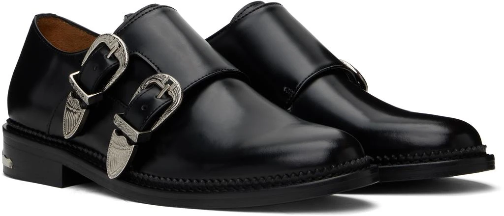 Toga Virilis Black Double Monkstraps 4