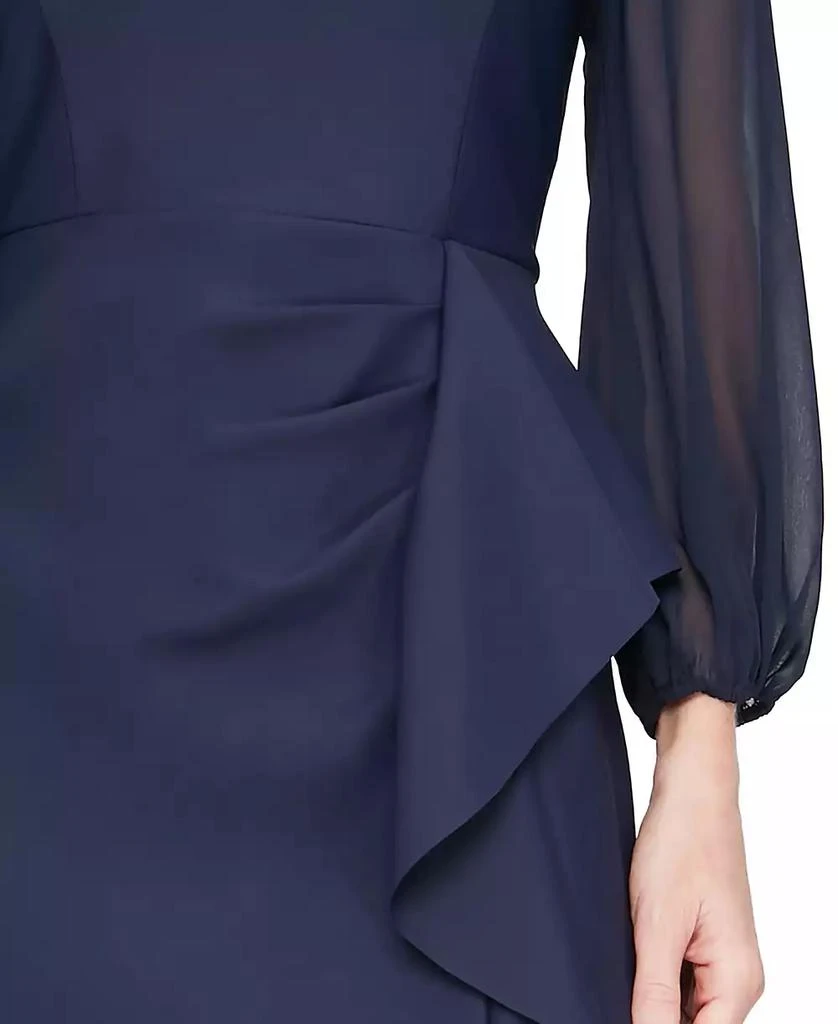 Alex Evenings Women's Ruffled Off-The-Shoulder Gown 2