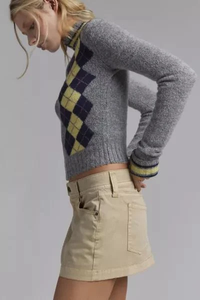 BDG BDG Sarah Chino Micro Mini Skirt 3