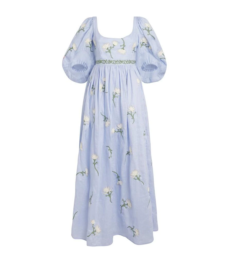 Agua by Agua Bendita Linen Viviane Soledad Maxi Dress - Dresses & Skirts -  BeyondStyle