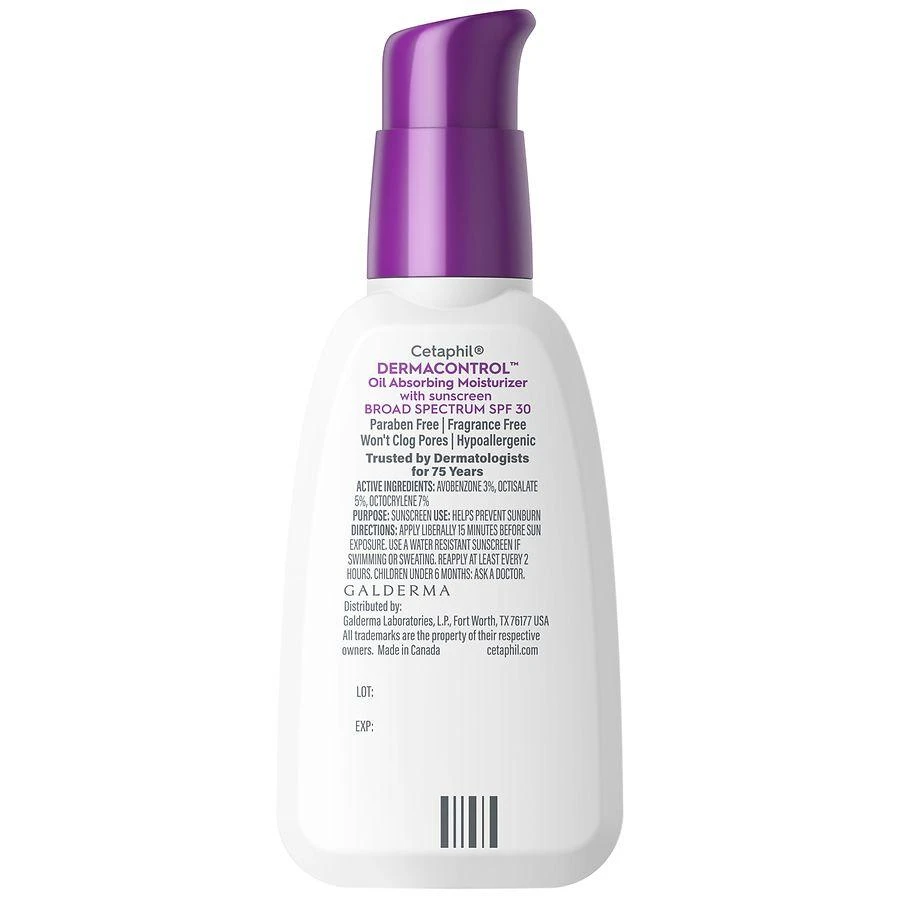 Cetaphil Dermacontrol Oil Absorbing Moisturizer SPF 30 4