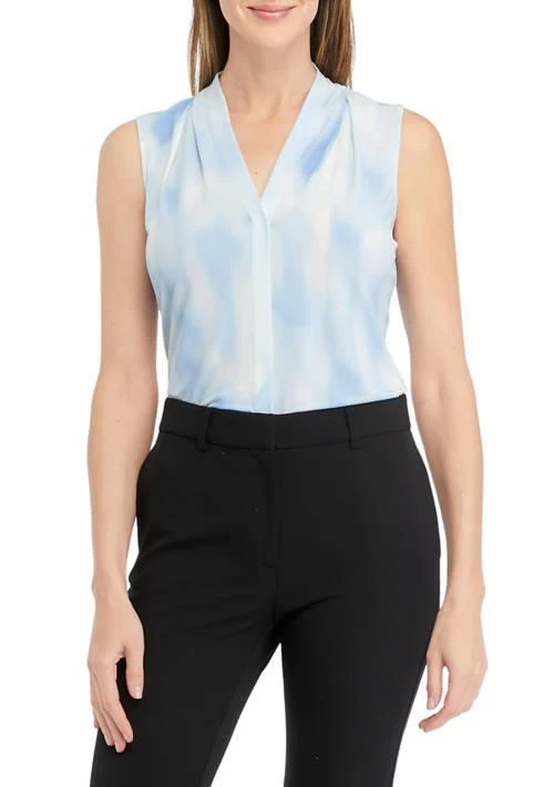Calvin Klein Klein Womens Printed Sleeveless V Neck Cami 1