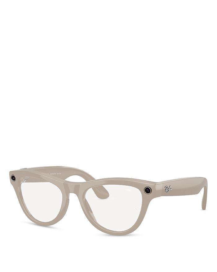 Ray-Ban Meta Skyler (Gen 2) Cat Eye AI Glasses, 52mm