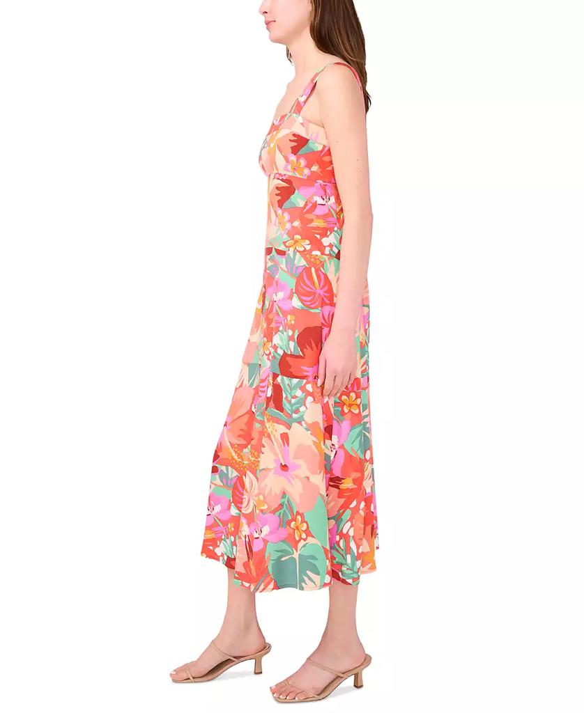 MSK Petite Floral-Print Maxi Dress