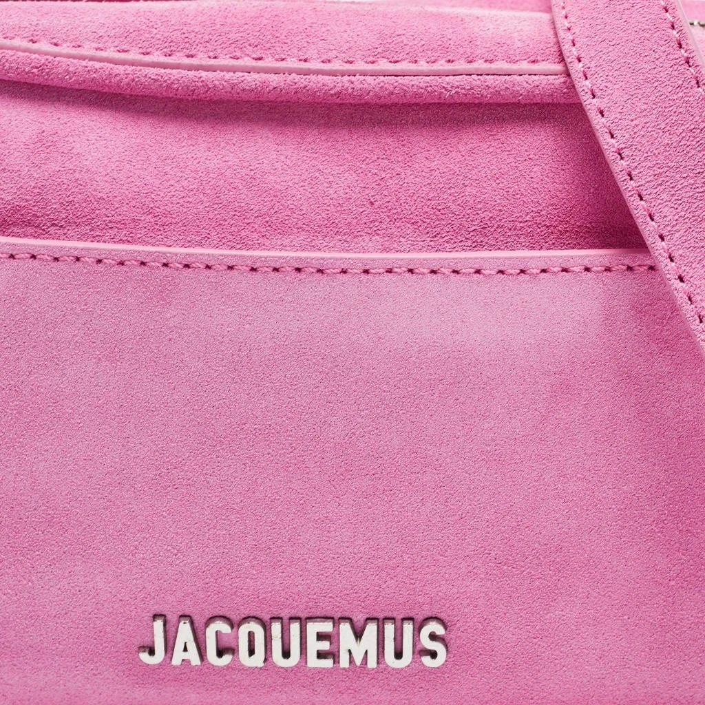 Jacquemus Jacquemus Pink Suede Le Baneto Shoulder Bag 5