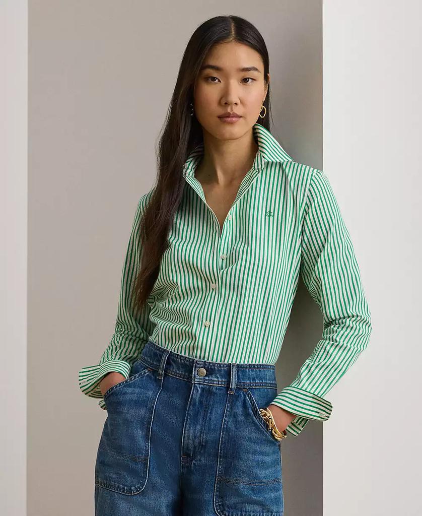 Ralph Lauren Women's Striped Long-Sleeve Shirt